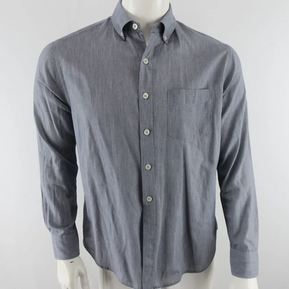 Todd Snyder Long Sleeve Men's‎ Button Up Shirt 100% Cotton